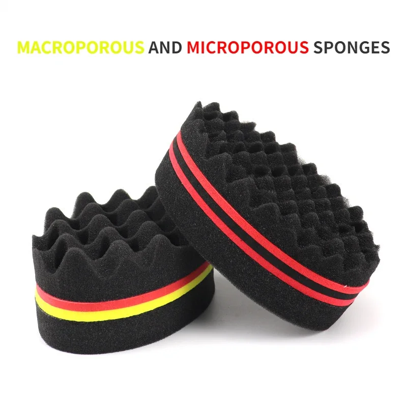 Twist Sponge Coil - البيضاوي مزدوجة الجانبين ماجيك تويست فرشاة