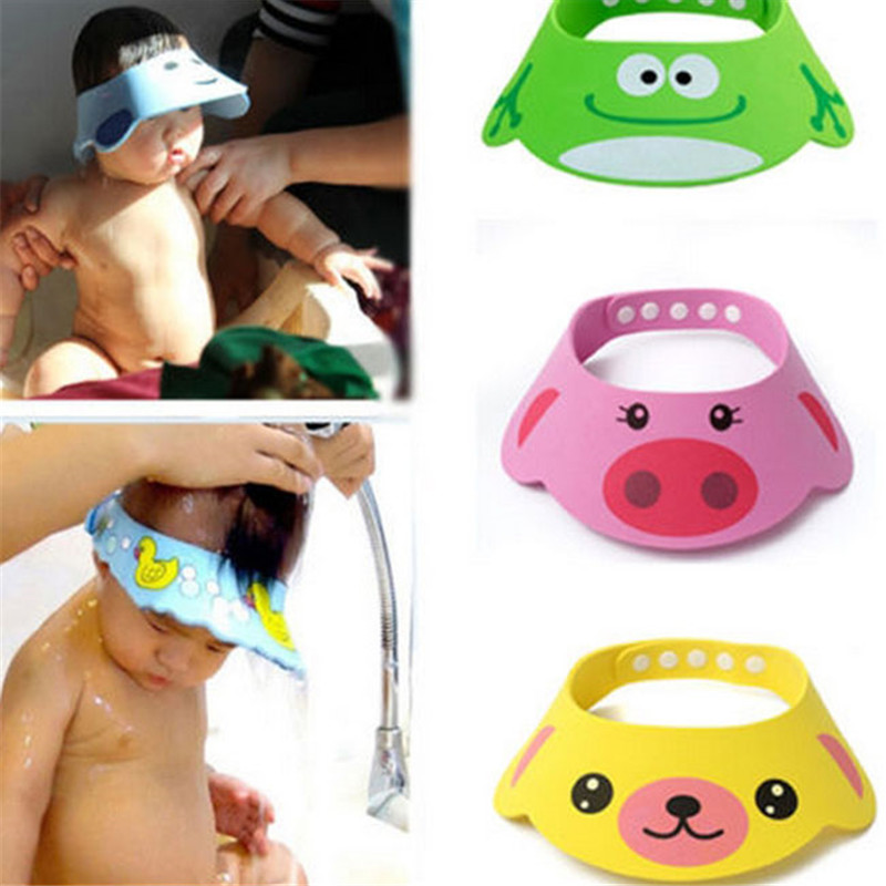 Hair Care Baby - قبعة استحمام للأطفال قابلة للتعديل للأطفال