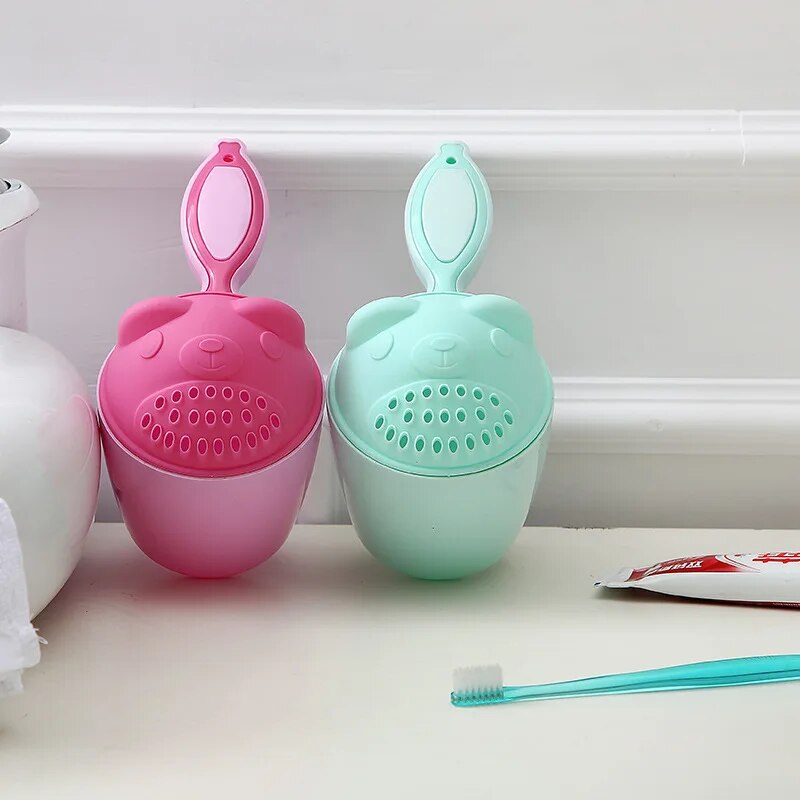Hair Care Baby - قبعات استحمام للأطفال، كوب شامبو للأطفال