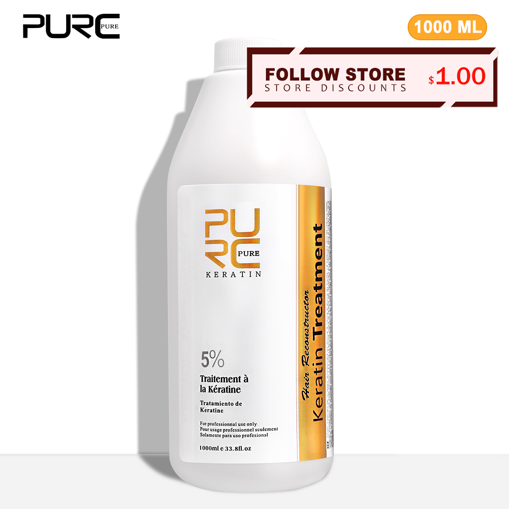 Hair Care With Protein - علاج تنعيم الكيراتين Purc ، إزالة