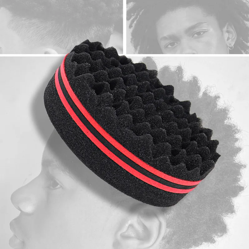 Twist Sponge Coil - فرشاة شعر ملتوية سحرية مزدوجة الجانب