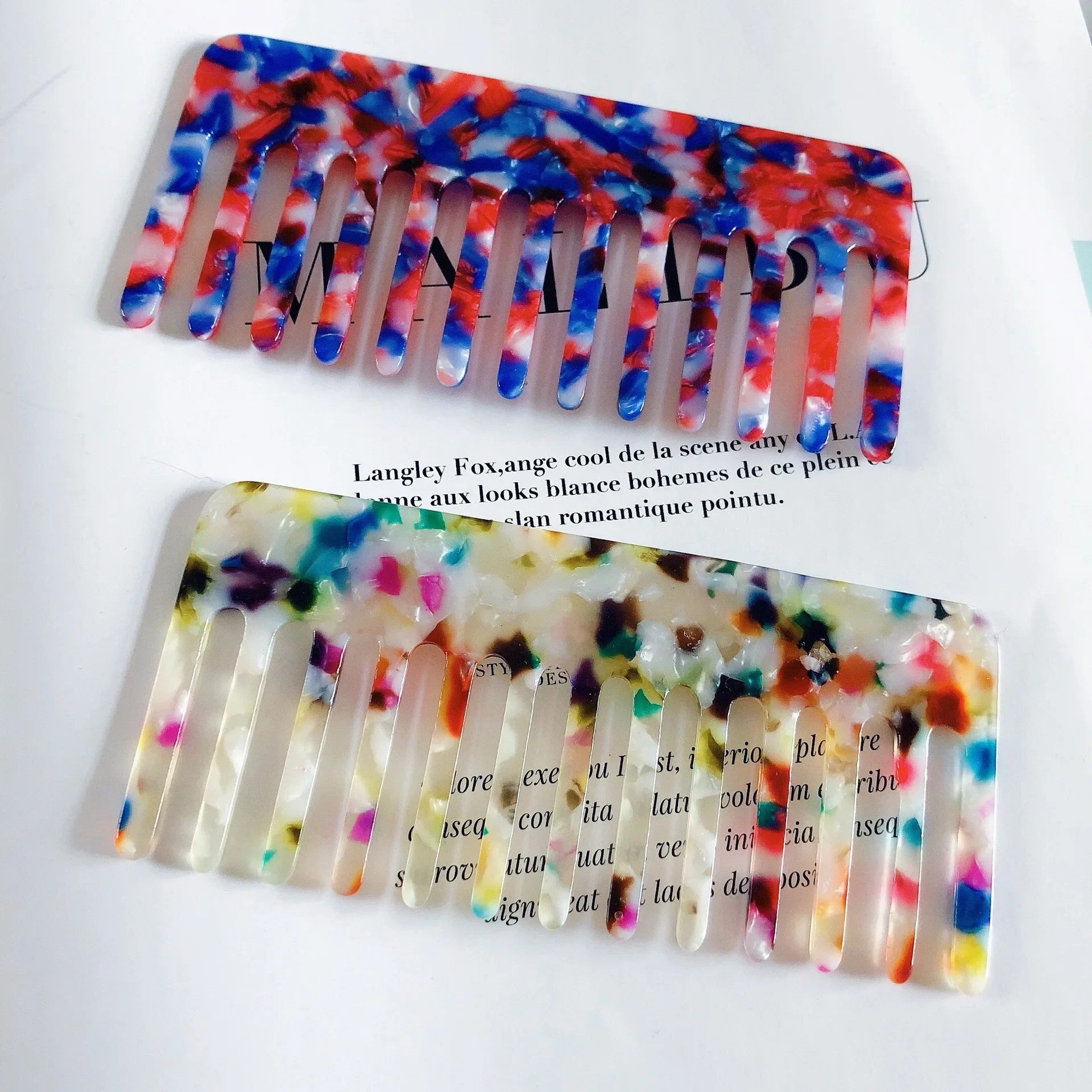مشط تصفيف الشعر خلات للنساء ،  - مراجعة Hair Care Korean Products وسعره