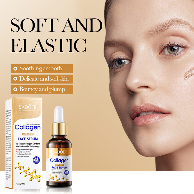 SADOER الكولاجين العناية بالبش - مراجعة Silk Press Serum وسعره