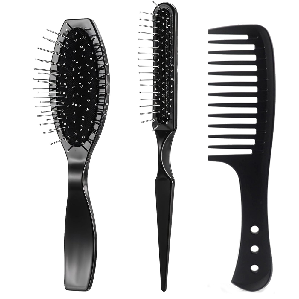 مجموعة فرش الشعر المستعار، فرش - مراجعة Detangling Wide Comb وسعره