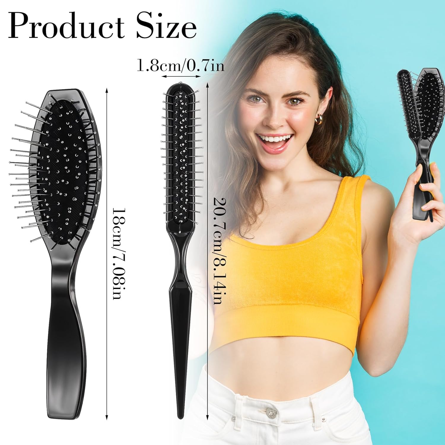 مجموعة فرش الشعر المستعار، فرش - مراجعة Detangling Wide Comb وسعره