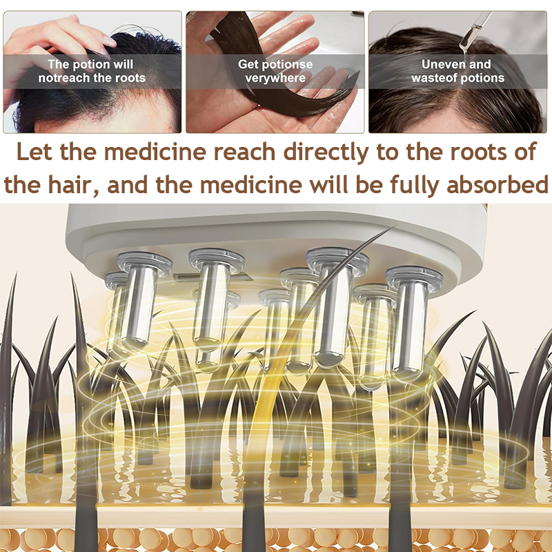 مشط تدليك كهربائي بالاهتزاز لف - مراجعة Hair Care Essence Oil وسعره
