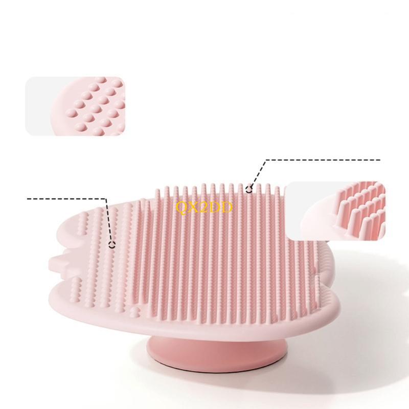 QX2D فرشاة شامبو سيليكون للأطف - مراجعة Hair Care Baby وسعره