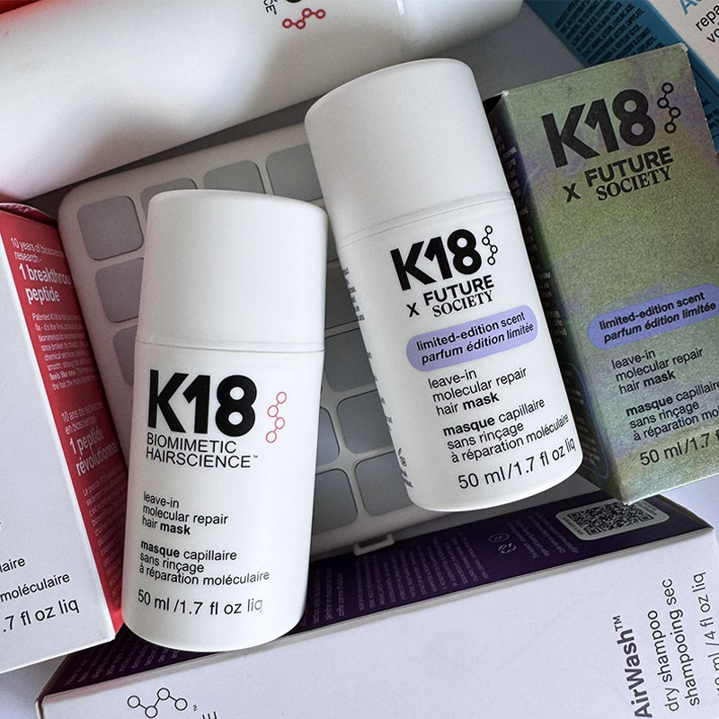 قناع الشعر الجزيئي K18 الساخن  - مراجعة Hair Care With Protein وسعره