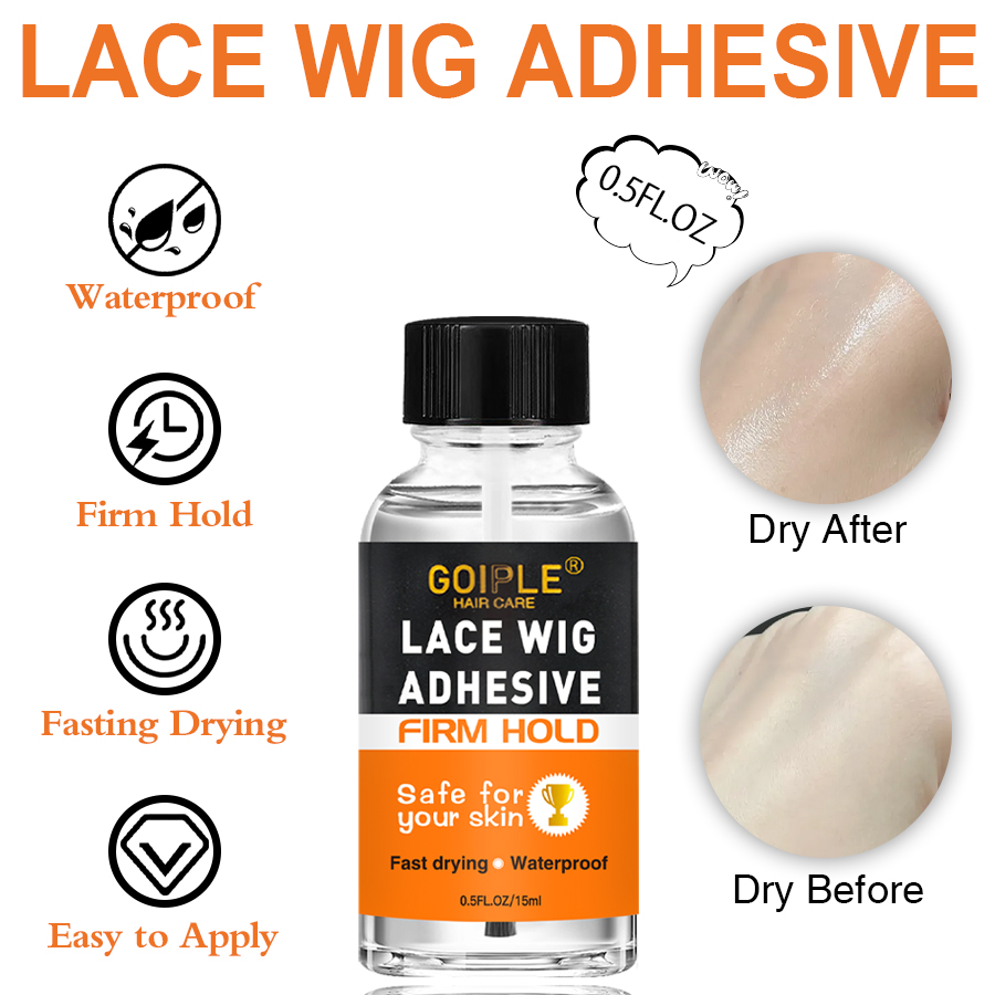 GOIPLE لاصق شعر مستعار دانتيل  - مراجعة Edge Control Gel وسعره