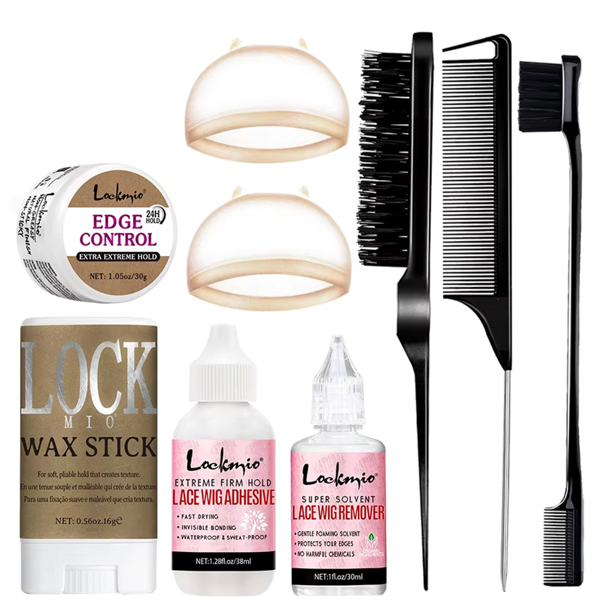 قلم شمع الشعر LOCKMIO لتصفيف ا - مراجعة Edge Control Gel وسعره