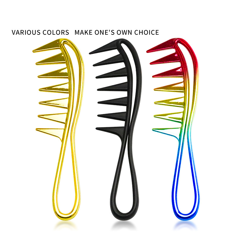 تصفيف الشعر المحمولة متعددة ال - مراجعة Detangling Wide Comb وسعره